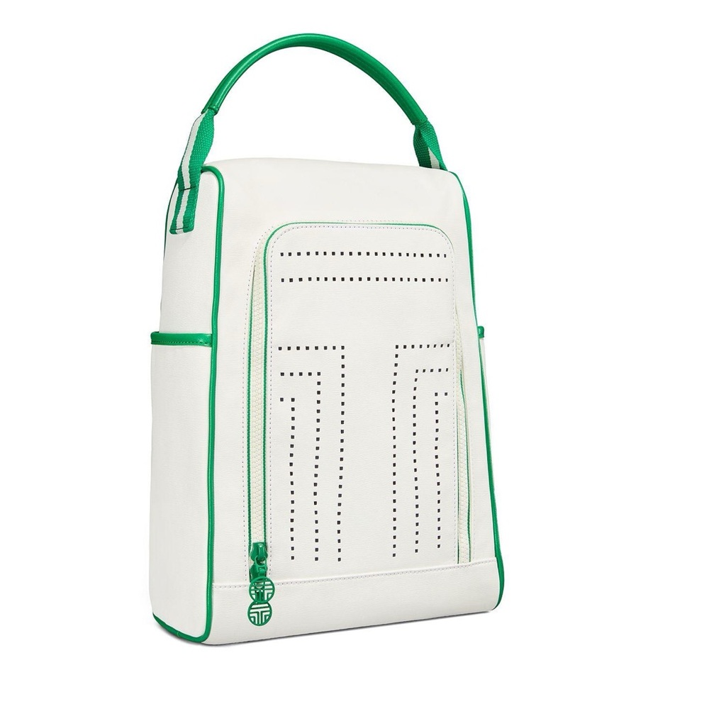 Tory Burch Sport Perforated T Shoe Bag